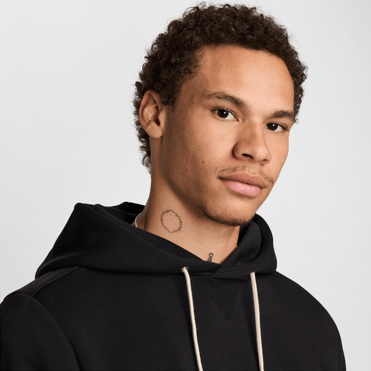 Nike Standard Issue Men's Dri-FIT Pullover Basketball Hoodie Black/Pale Ivory – FZ0218-010-S – product image