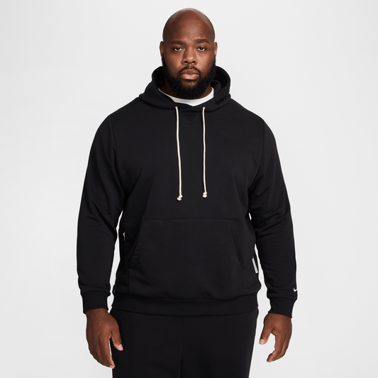 Nike Standard Issue Men's Dri-FIT Pullover Basketball Hoodie Black/Pale Ivory – FZ0218-010-S – product view 2