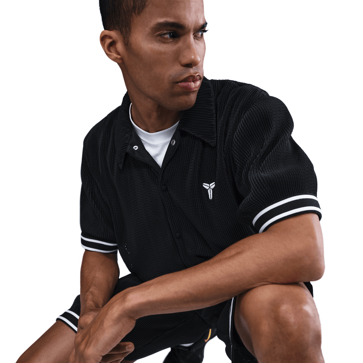 Nike What The Kobe Pleated S/S Top Black – IB0020-010-S – product view 4