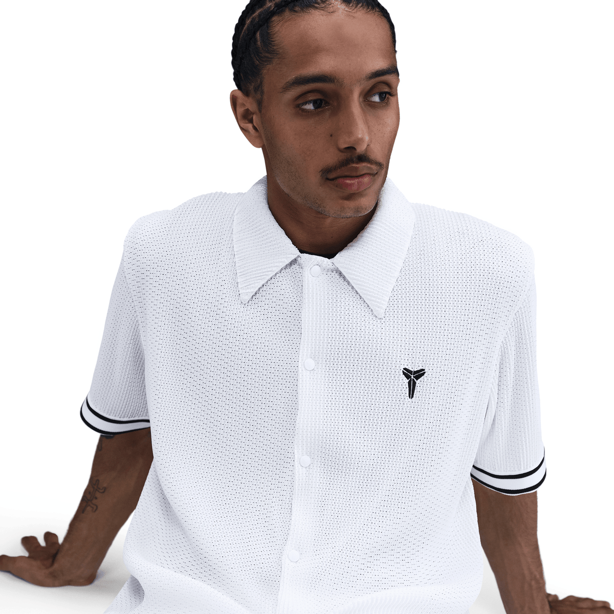 Nike What The Kobe Pleated S/S Top White – IB0020-100-XS – product view 4