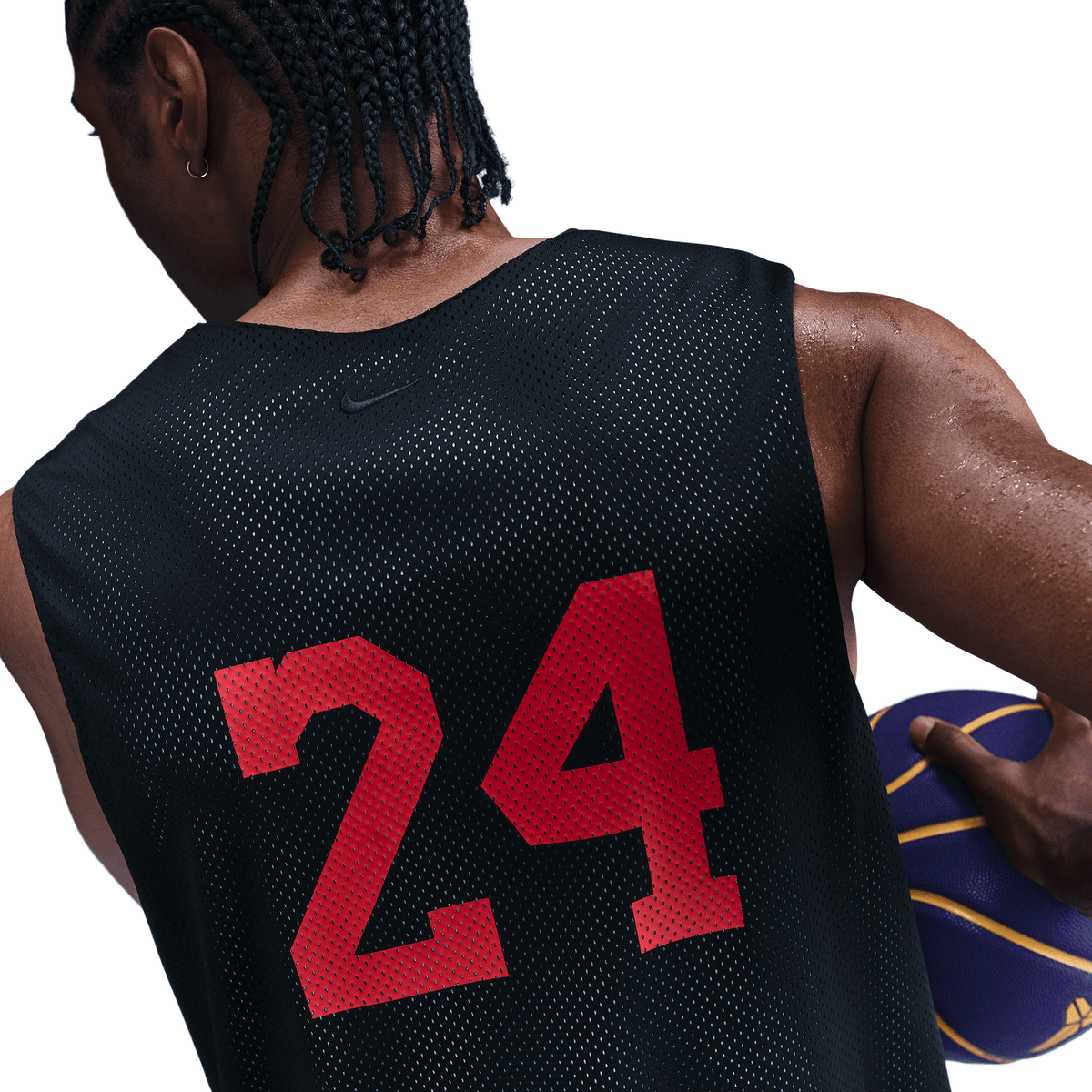 Nike What The Kobe Reversible Jersey Black/Bright Crimson – HJ4207-010-S – product view 4