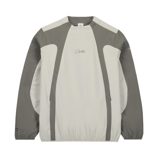 Nike x Corteiz Mid Layer Pullover Flat Pewter Grey – FV9351-029-XS – product image