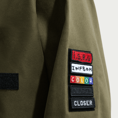 Nike x Tom Sachs Men's Hooded Jacket Olive Canvas/Black – DC5702-334-S – product view 3