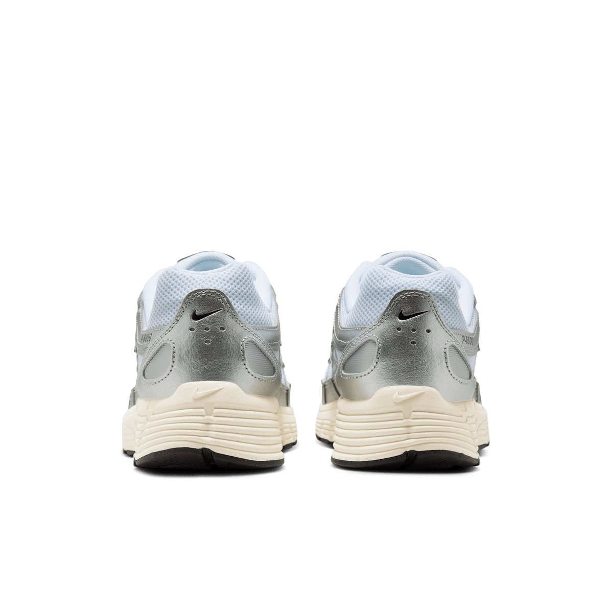 Nike P-6000 White Metallic Silver Flat Silver Black – CD6404-105-40 – product view 4