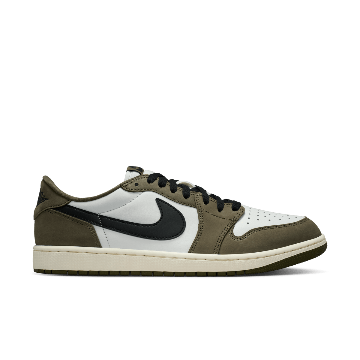 Jordan 1 Retro Low Medium Olive Summit White Sail Black – HQ6998-200-42.5 – product image