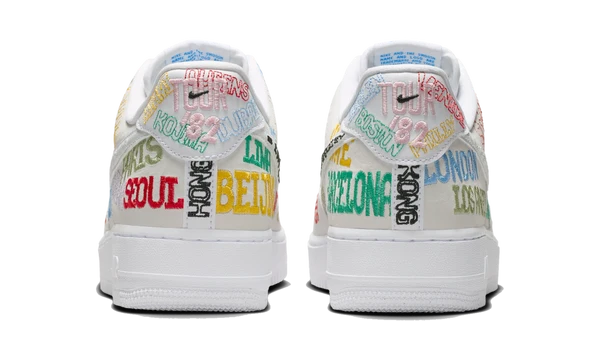 Nike Air Force 1 Low World Tour White