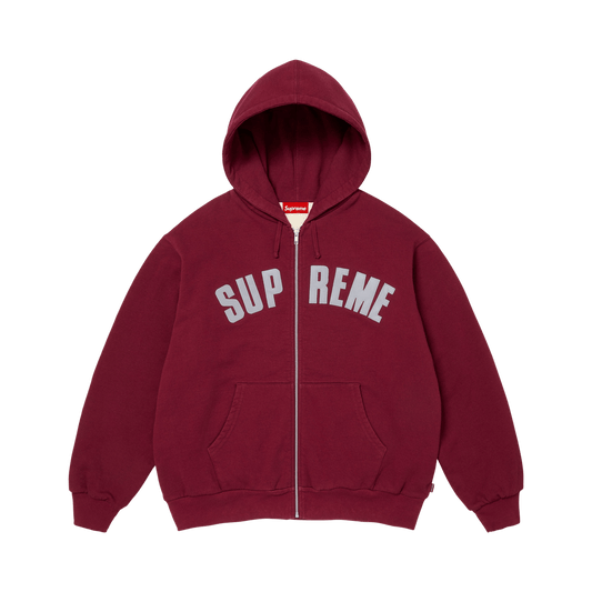 Supreme Arc Thermal Lined Zip Up Hooded Sweatshirt 'Cardinal' – FW26SW25-CARDINAL-S – product image