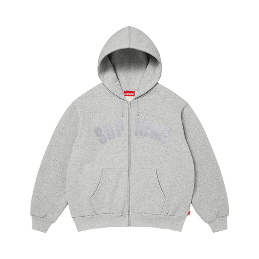 Supreme Arc Thermal Lined Zip Up Hooded Sweatshirt 'Heather Grey' – FW26SW25-HEATHER-GREY-S – product image