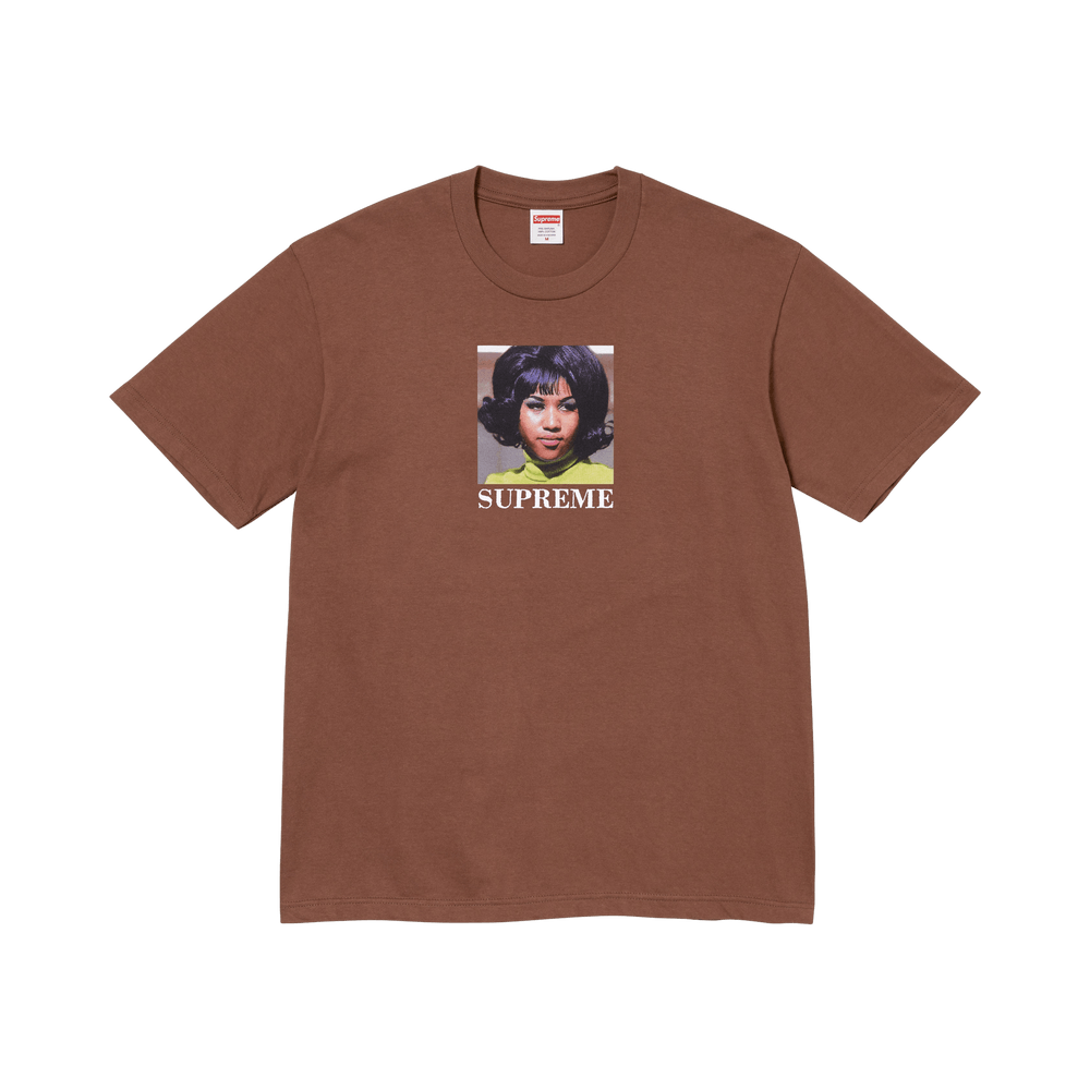 Supreme Aretha Tee Brown – SS26ARETHATEEBROWN-S – product image