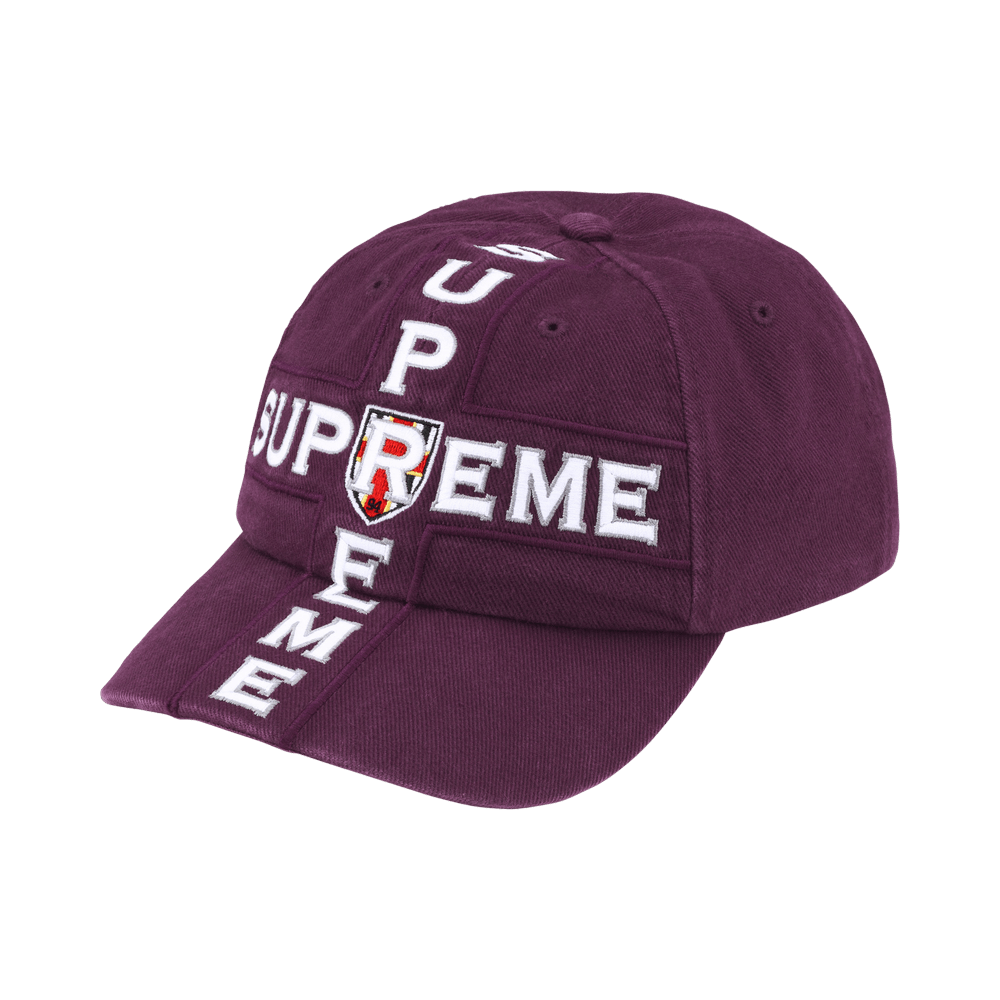 Supreme Cross 6-Panel 'Plum' – FW26H63-PLUM-ONE-SIZE – product image