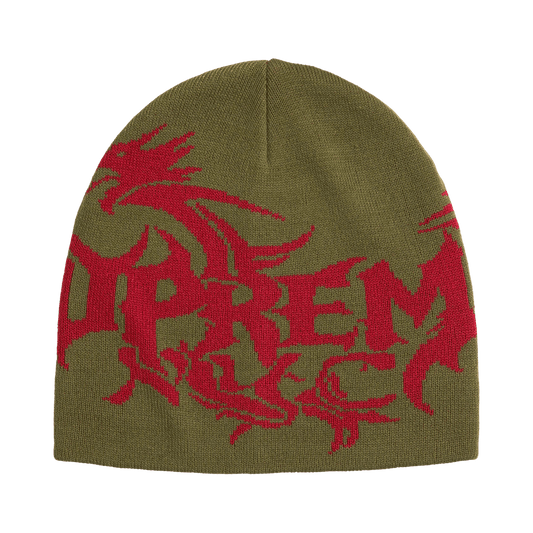 Supreme Dragon Beanie 'Olive' – FW26BN60-OLIVE-ONE-SIZE – product image