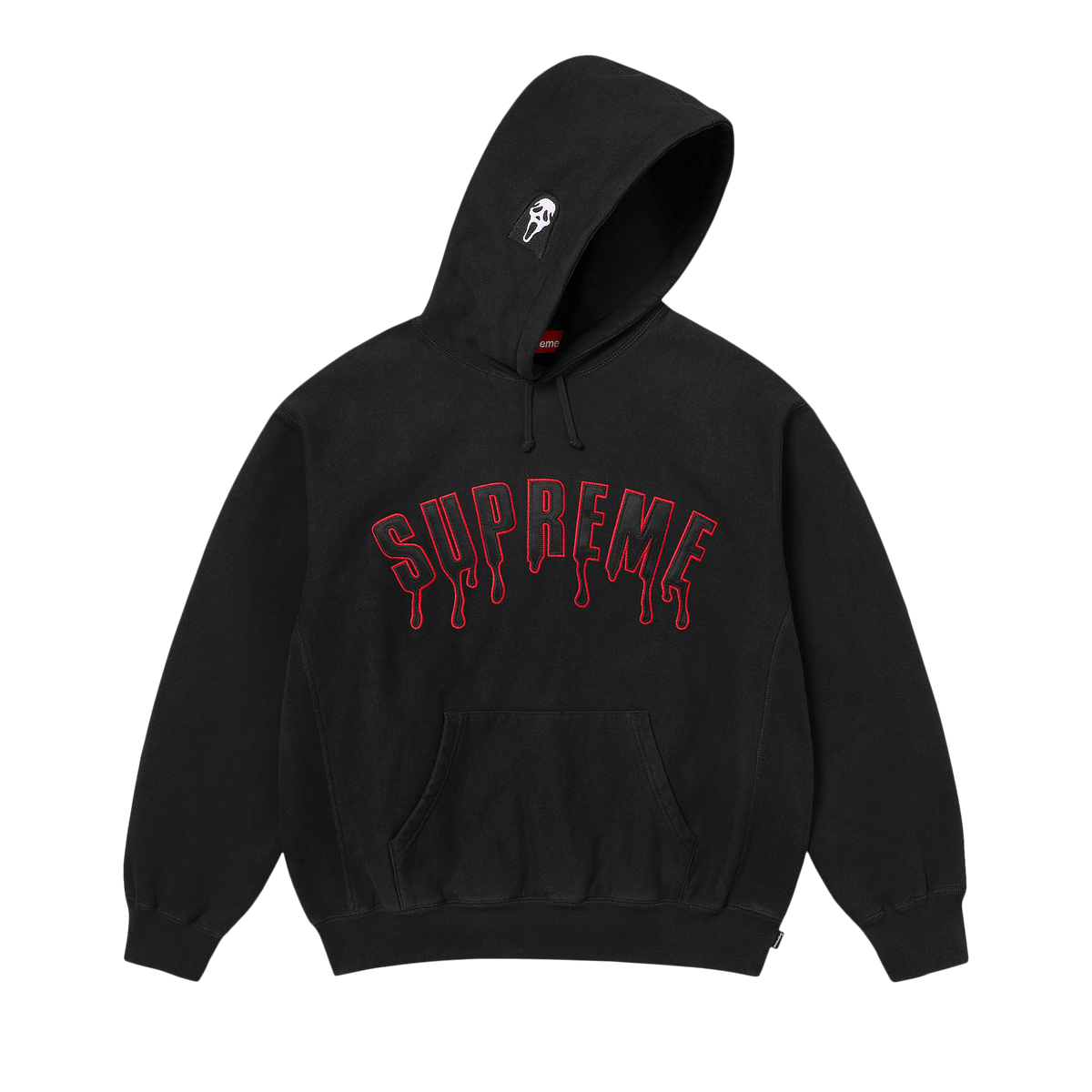 Supreme Ghostface Arc Hooded Sweatshirt 'Black' – SS26SW96-BLACK-S – product image