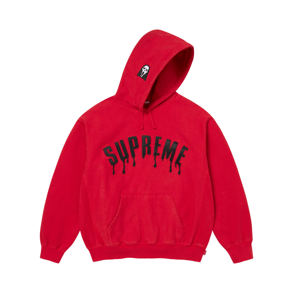 Supreme Ghostface Arc Hooded Sweatshirt 'Red' – SS26SW96-RED-S – product image