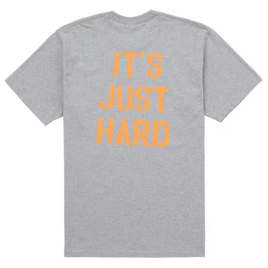 Supreme Hard Tee Heather Grey