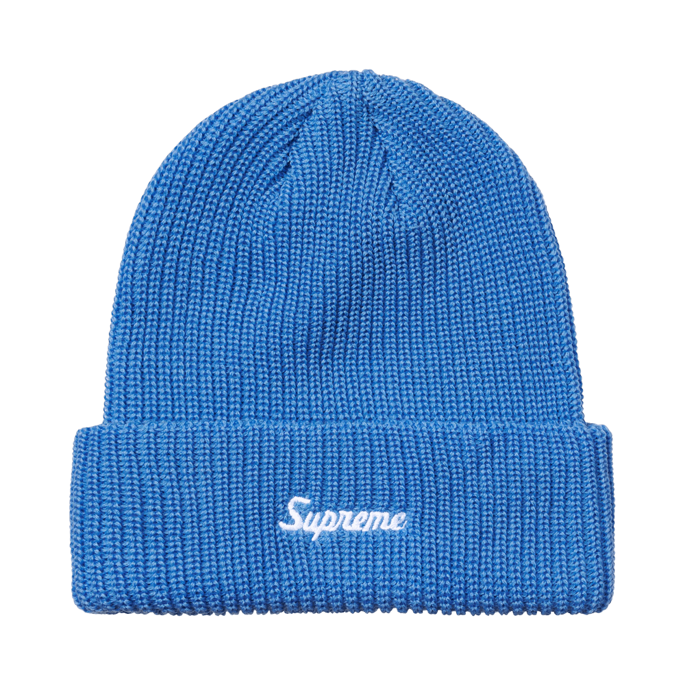 Supreme Loose Gauge Beanie 'Blue' – FW26BN10-BLUE-ONE-SIZE – product image