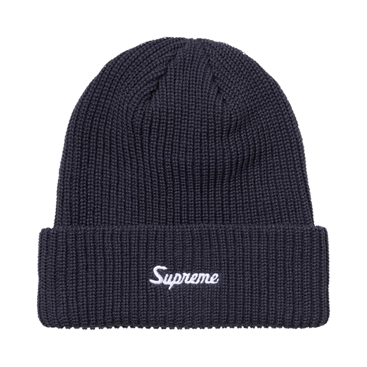 Supreme Loose Gauge Beanie 'Navy' – FW26BN10-NAVY-ONE-SIZE – product image