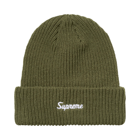 Supreme Loose Gauge Beanie 'Olive' – FW26BN10-OLIVE-ONE-SIZE – product image
