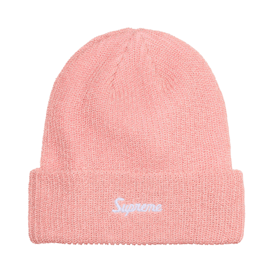Supreme Loose Gauge Beanie 'Pink Reflective' – FW26BN10-PINK-REFLECTIVE-ONE-SIZE – product image