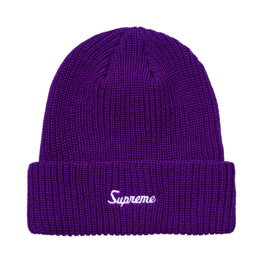 Supreme Loose Gauge Beanie 'Purple' – FW26BN10-PURPLE-ONE-SIZE – product image