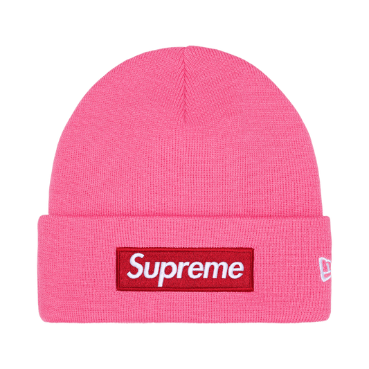 Supreme New Era Box Logo Beanie 'Magenta' – FW25BN5-MAGENTA-ONE-SIZE – product image