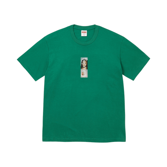 Supreme Prayer Card Box Logo Tee 'Light Pine' – FW26T68-LIGHT-PINE-S – product image