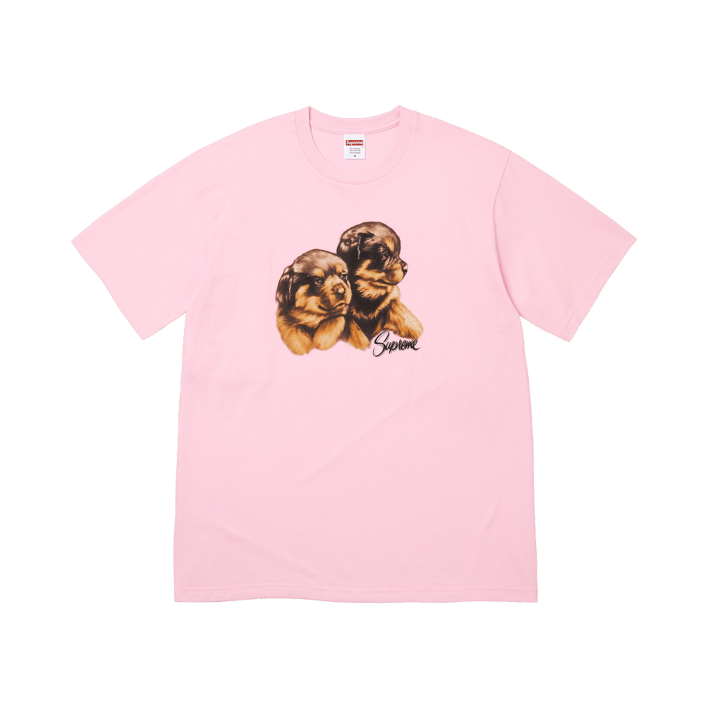 Supreme Puppies Tee 'Light Pink' – FW26T33-LIGHT-PINK-S – product image