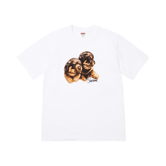 Supreme Puppies Tee 'White' – FW26T33-WHITE-S – product image