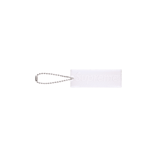Supreme Reflective Keychain Clear – FW26A108-CLEAR-ONE-SIZE – product image