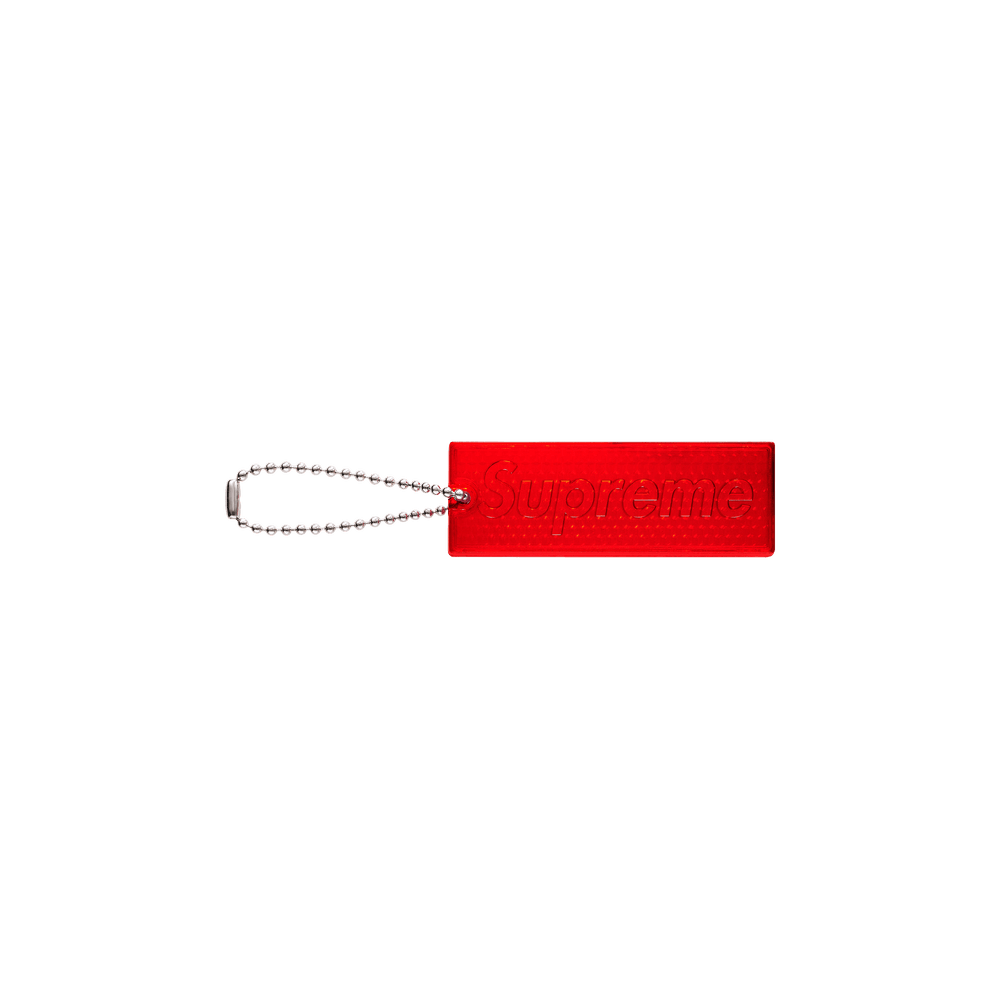 Supreme Reflective Keychain Red – FW26A108-RED-ONE-SIZE – product image