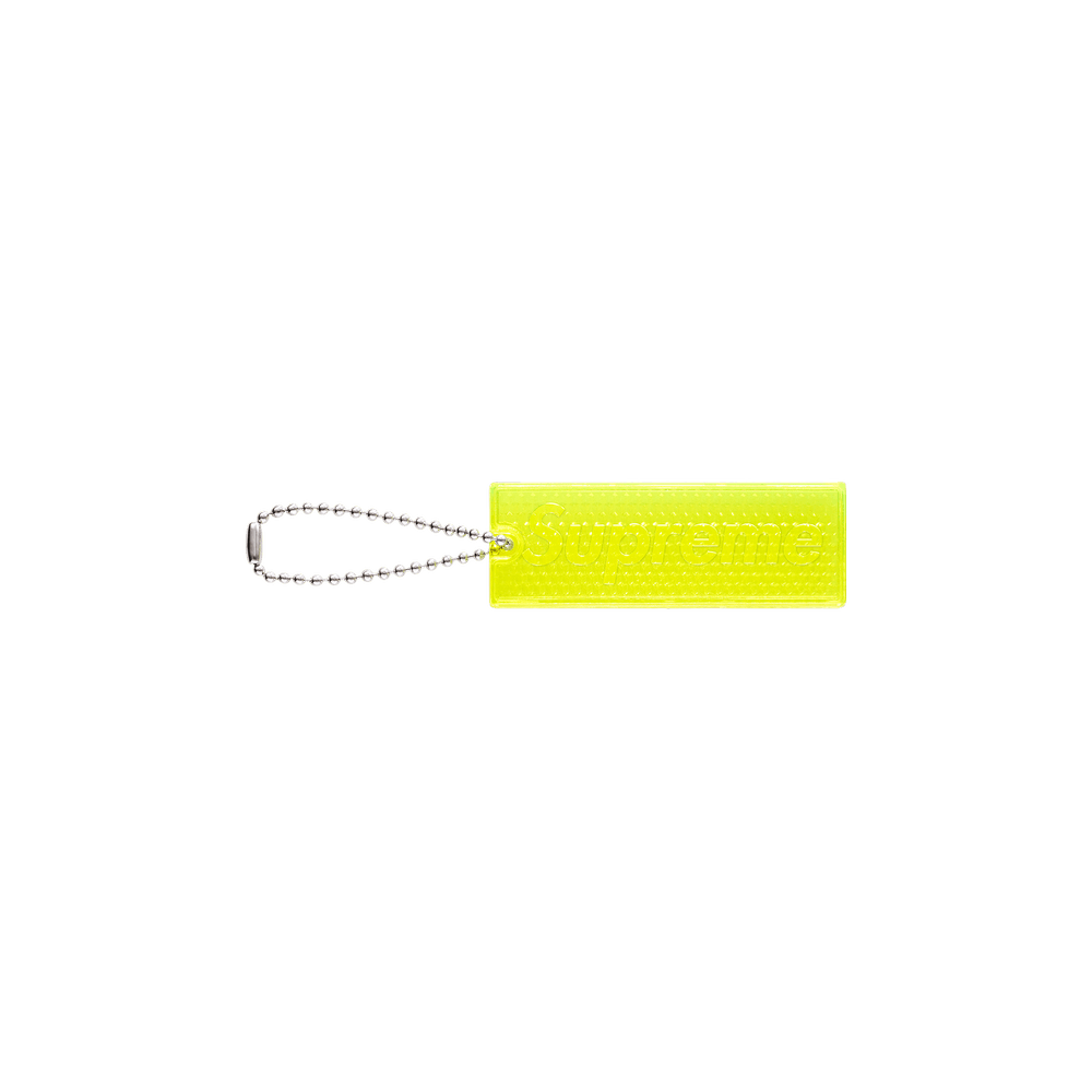 Supreme Reflective Keychain Yellow – FW26A108-YELLOW-ONE-SIZE – product image
