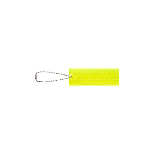 Supreme Reflective Keychain Yellow – FW26A108-YELLOW-ONE-SIZE – product image