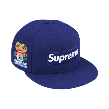 Supreme Shop Box Logo New Era Light Navy – Los Angeles