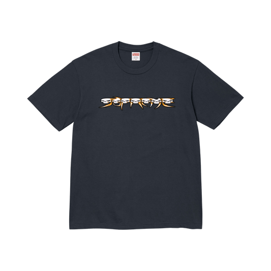 Supreme Skulls Spellout Tee 'Navy' – FW26T24-NAVY-S – product image