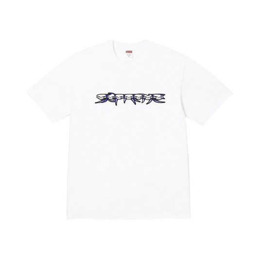 Supreme Skulls Spellout Tee 'White' – FW26T24-WHITE-S – product image