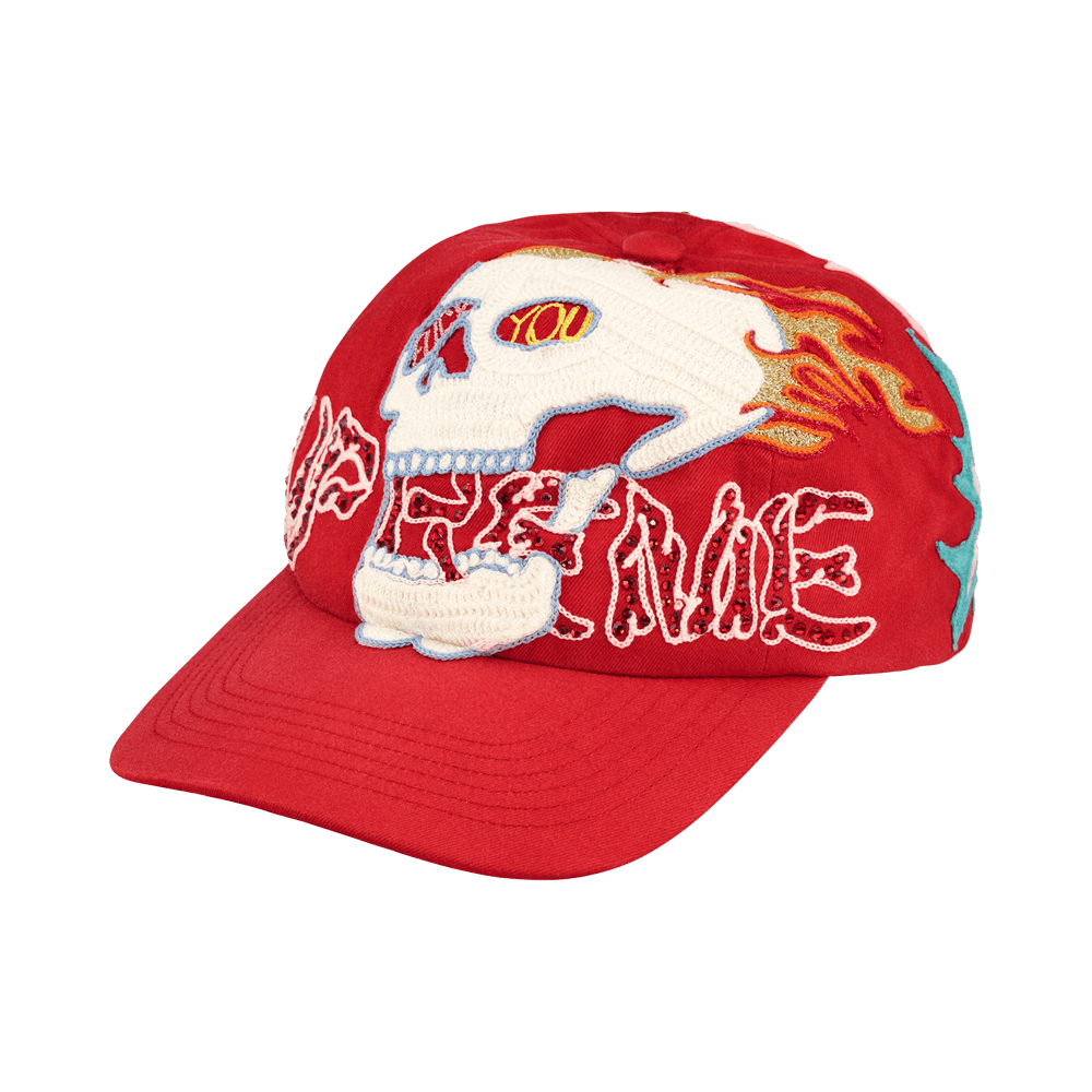 Supreme Wfst 6-Panel 'Red' – FW26H57-RED-ONE-SIZE – product image