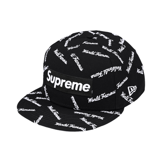 Supreme World Famous Box Logo New Era Black – FW26H18-BLACK-7.5 – product image