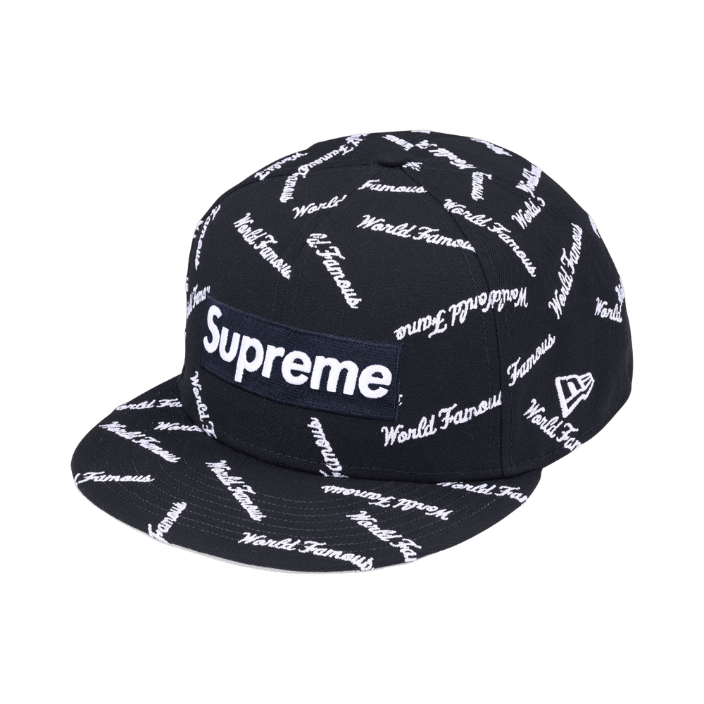 Supreme World Famous Box Logo New Era Navy – FW26H18-NAVY-7.5 – product image