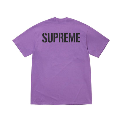 Supreme World Famous Tee 'Purple' – SS26T31-PURPLE-L – product view 2