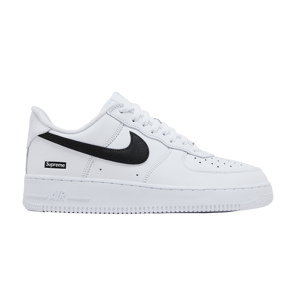 Supreme x Nike Air Force 1 Low 'Box Logo - White Black' – CU9225-102-36 – product image