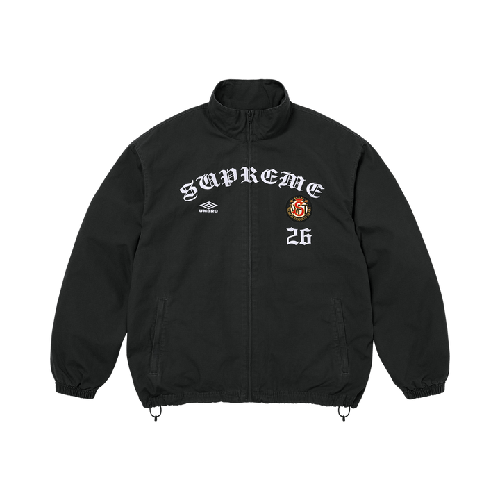 Supreme x Umbro Cotton Ripstop Track Jacket 'Black'