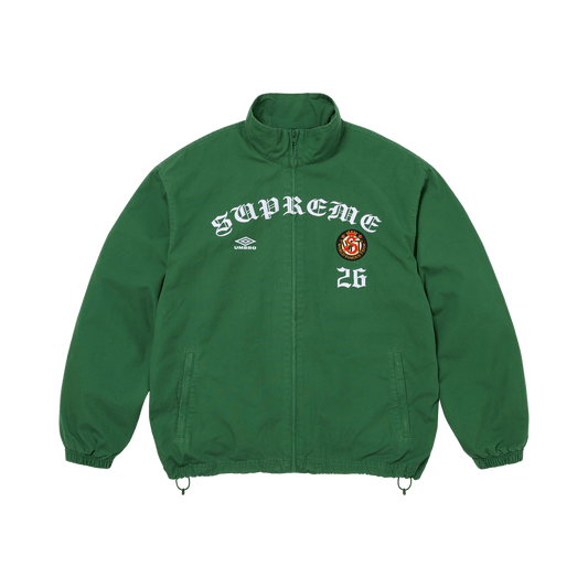 Supreme x Umbro Cotton Ripstop Track Jacket 'Green' – FW26J92-GREEN-S – product image