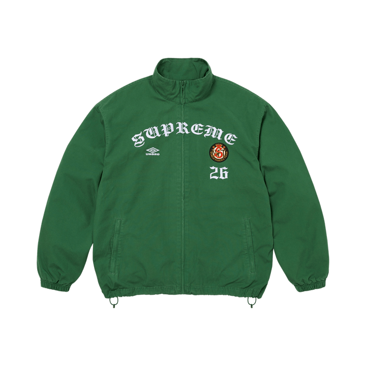 Supreme x Umbro Cotton Ripstop Track Jacket 'Green'