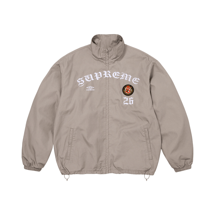 Supreme x Umbro Cotton Ripstop Track Jacket 'Grey'