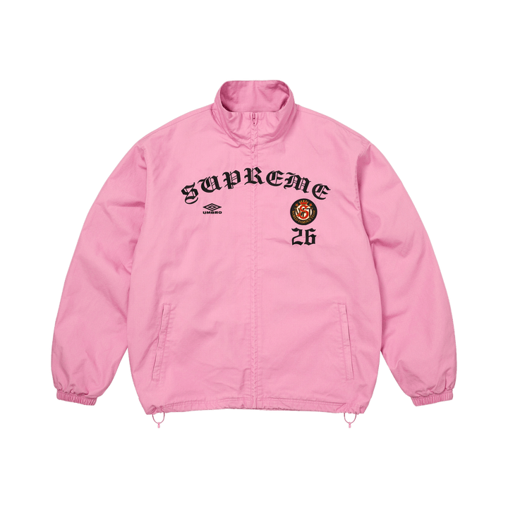 Supreme x Umbro Cotton Ripstop Track Jacket 'Pink'