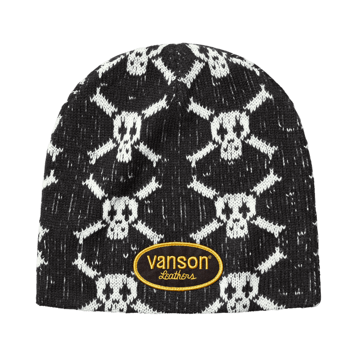 Supreme x Vanson Leathers Skull Beanie 'Black'