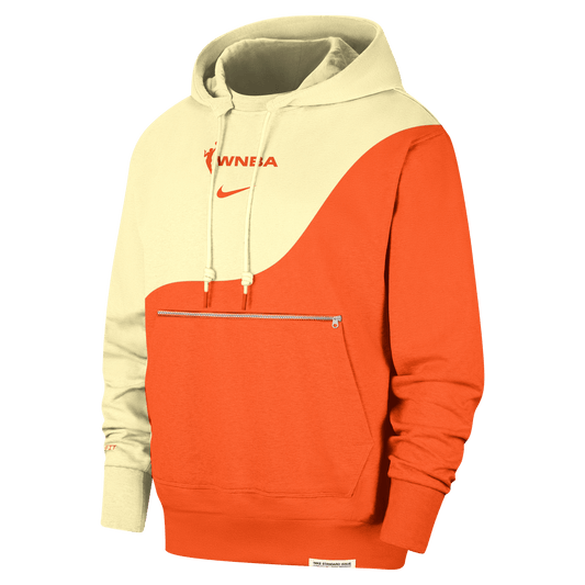 Team 13 Standard Issue Nike WNBA Basketball Hoodie Alabaster/Brilliant Orange/Pale Ivory/Brilliant Orange – FQ4949-744-M – product image