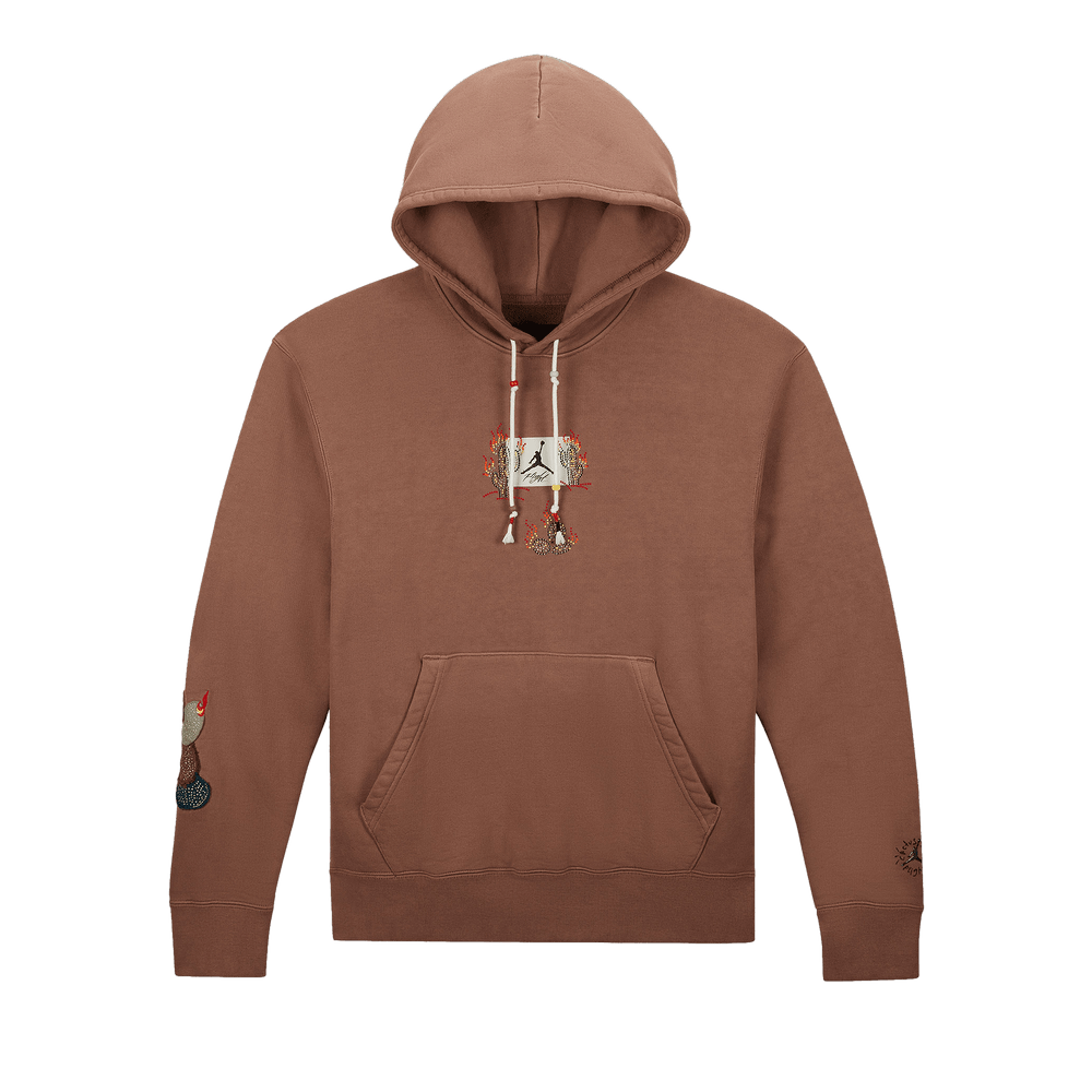 Travis Scott x Jordan Flight Graphic Hoodie Archaeo Brown – DO4093-256-XS – product image