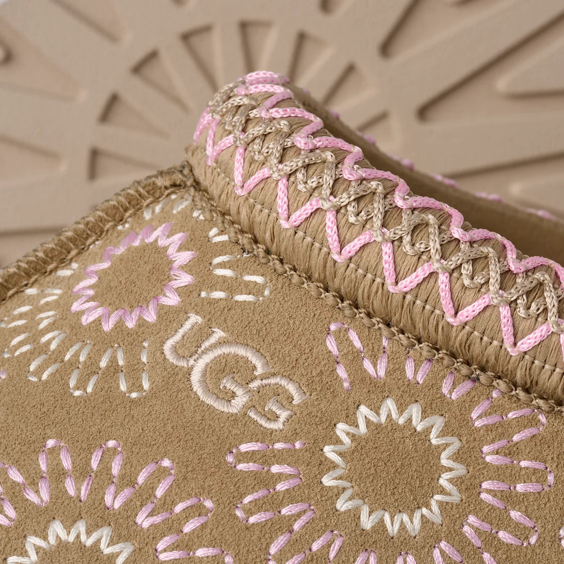 UGG Tazz Sun Stitch Slipper Mustard Seed (Women's)