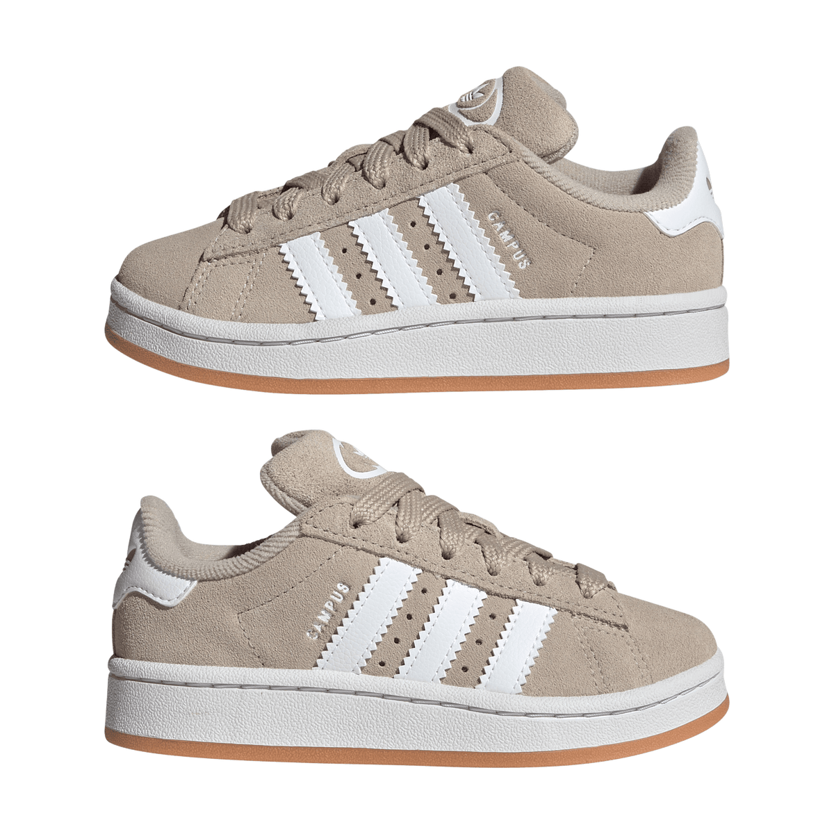 adidas Campus 00s Camp Wonder Beige Cloud White Gum (PS) – JI4462-28 – product view 2