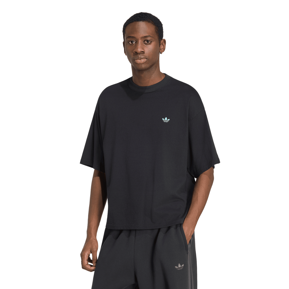 adidas Essentials T-Shirt Black Blue – KS9781-S – product view 4